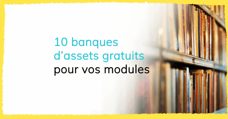 10 banques d'assets gratuits pour vos modules digital learning - Speedernet