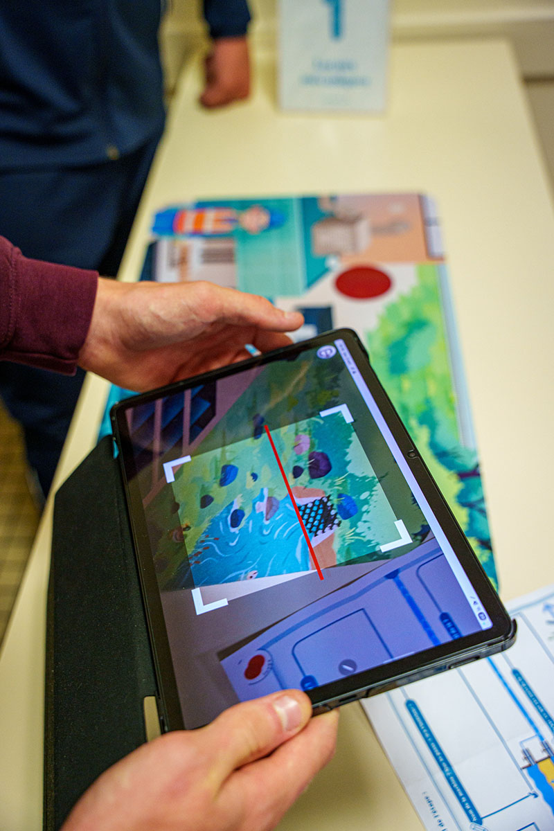 Un parcours multimodal avec AR, VR et quiz - Speedernet