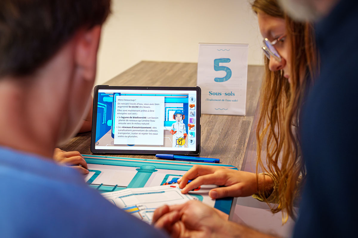 Usage de la réalité augmentée pour faire découvrir la magie d'une station d'épuration - Speedernet
