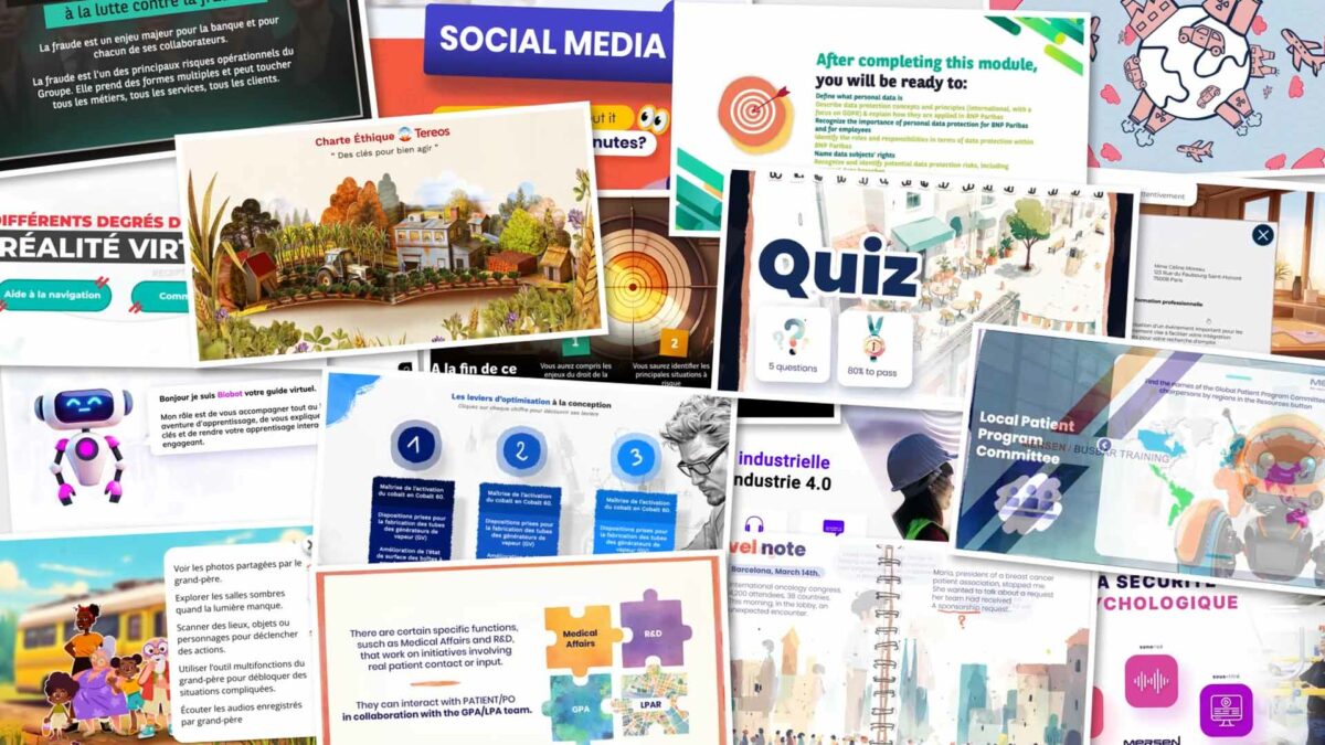 Des modules interactifs aux formats variés - Speedernet