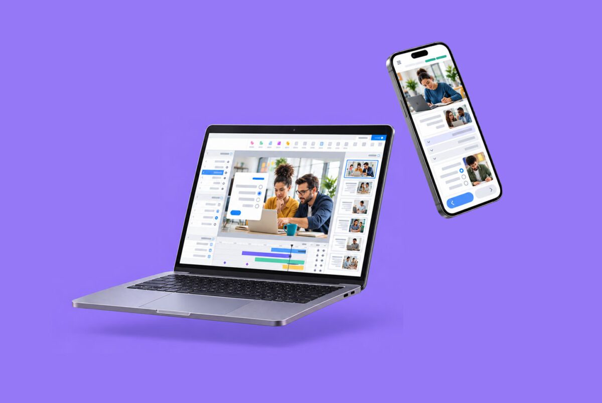 Des modules Articulate 360 cross devices pour PC, mobiles et tablettes - Speedernet