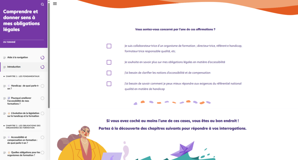 Questionnaire auto positionnement Agefiph - Speedernet