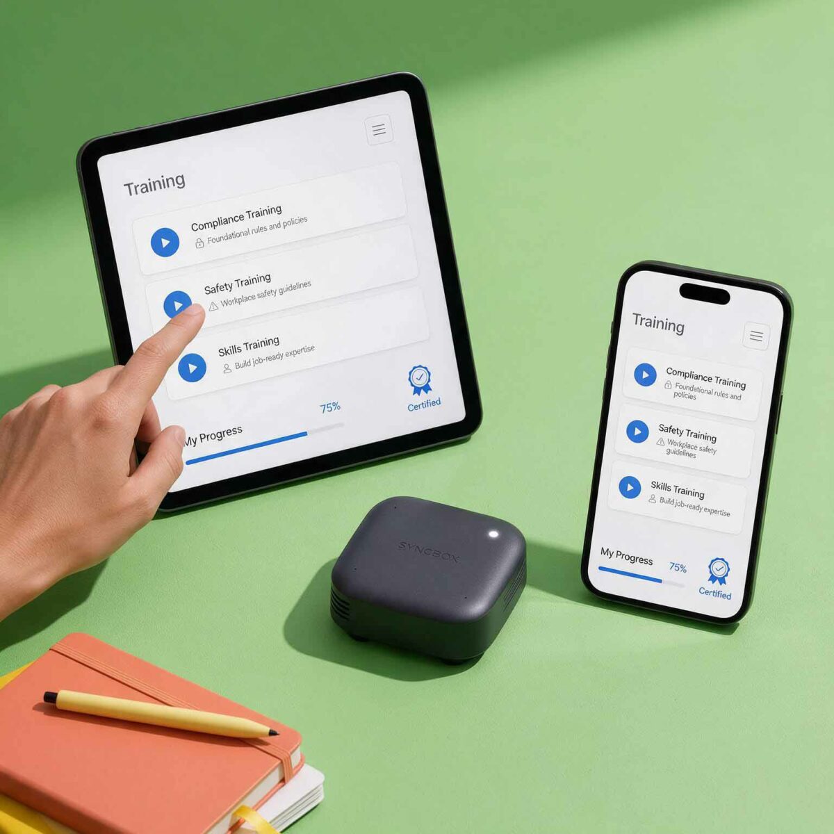 La Syncbox pour diffuser même sans wifi - Speedernet