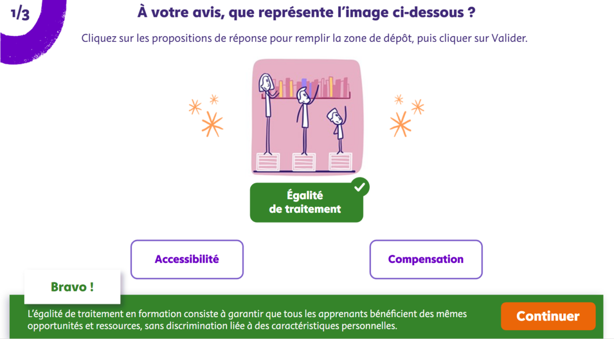 Exemple module accessibilité - Speedernet